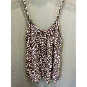 H&M print blouse size 0